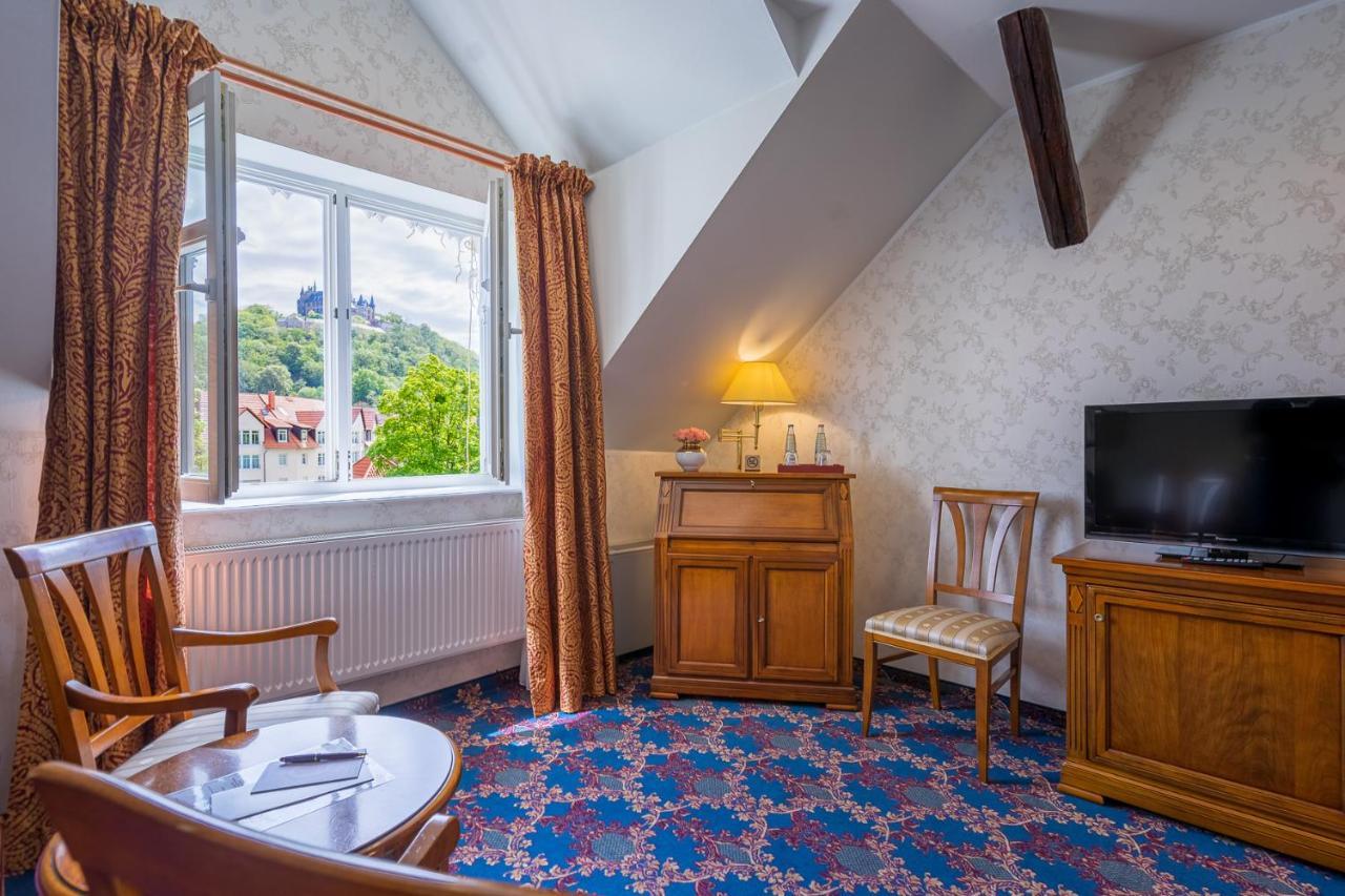 Boutiquehotel Schlosspalais Wernigerode Exterior foto
